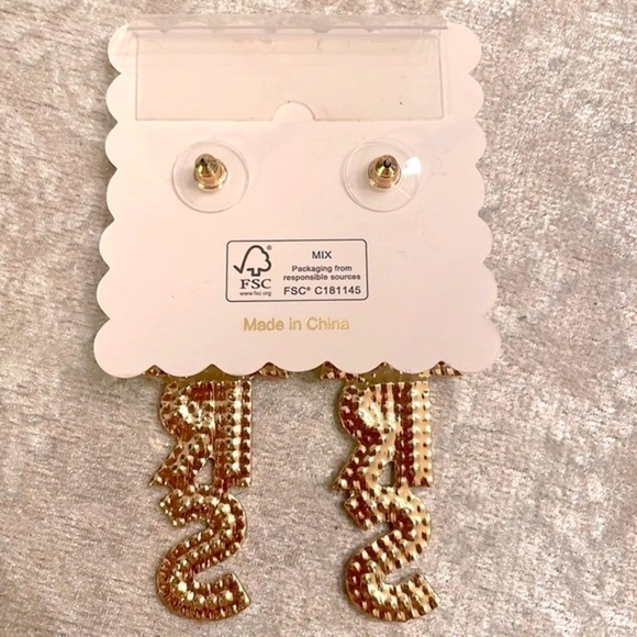 Brand New Piper K MRS Rhinestone Cultured Pearl Drop Earrings Wedding Bride - Picture 8 of 10